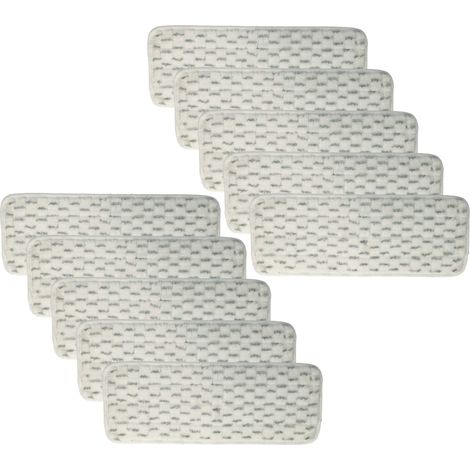 vhbw 10x lingettes compatible avec Vileda Easy Twist laveur de sol 25 x 13 x 2 cm