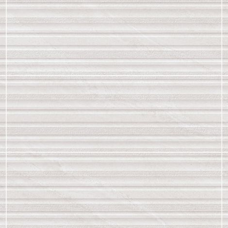 Carrelage effet Pierre 3D Gris Perle Curve 100x33,3x0,98 cm Torvane - Mur intérieur (vendu par carton de 1,67 m²) - RO'MA CARRELAGE