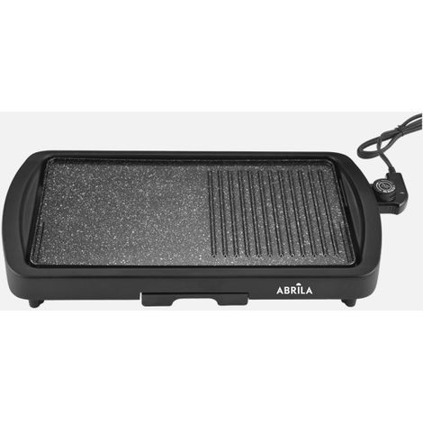 Plancha De Asar Y Grill Nagoya 1800w Neg Ceram.antiadherente  Termostato Reg.,calentam. Rapido 8,5x58x28cm