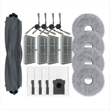 Brosse Latérale - Filtre HEPA - Tampon de Balai - Sac à Poussière - Pièces Détachées Pour Robot Aspirateur Dreame Mova E30 Ultra - Lot de 1 (1/5)