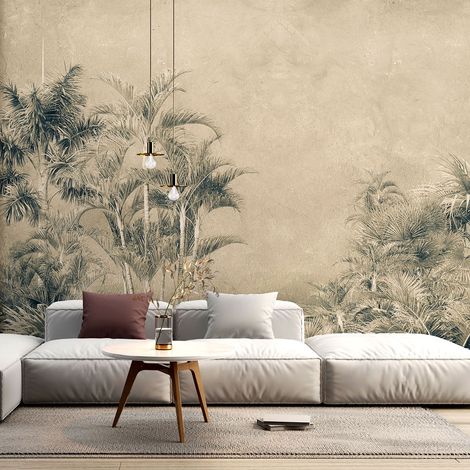 Papier peint panoramique - Forêt tropicale - 130 cm x 87 cm (1/4)