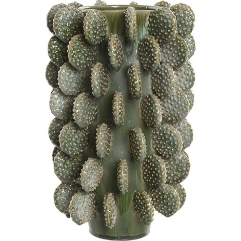 Jarron Gres 28X28X39 Cactus Verde (1/4)