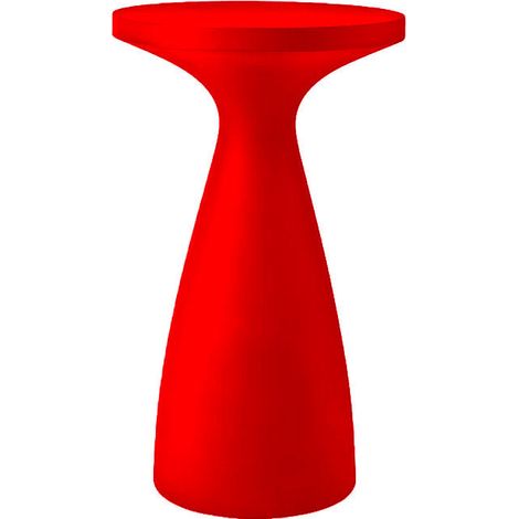 Tavolino da Giardino Ø65x110 cm in Resina Arkema Drink Cherry