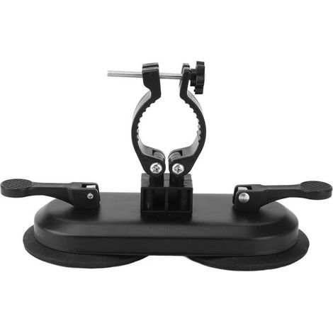Support Murale pour Pistolet de Massage avec Ventouse, Support Mains Libres pour Massage du Cou, Dos et Taille (1/5)
