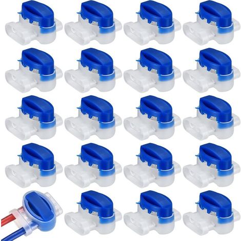 Lot 25 connecteurs câble résine – pour robot tondeuse Automower – étanches (1/4)