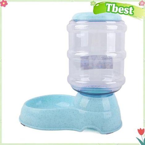 Tbest Distributeur Automatique d'Eau 3.8L Non Fuillant, Base Antidérapante, Facile à Nettoyer