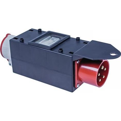 as Schwabe CEE-Adapter MIXO NAHE 1xCEE-Stecker 400V, 32 A, 5-polig - 60703