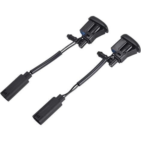 1 paire de gicleurs de lave-glace chauffants neufs pour pare-brise 61667110851 pour - Série 1 E81 E82 E87 X3 E83 (1/5)