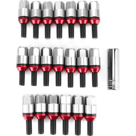 boulons de roue M12x1 5 mm en aluminium 7075 T6 compatibles