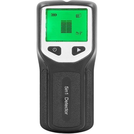 Handlicher Wandscanner 5-in-1 mit Balkensucher, HD-LCD-Display und Wanddetektor zur Erkennung von Metall, Holz und Drähten