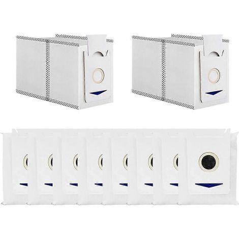 Sacs à poussière de rechange pour aspirateurs haute efficacité Yeedi M12 PRO+/Ecovacs T30 Omni/T30 PRO MAX (lot de 10). (1/5)