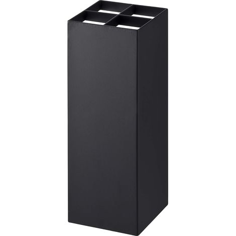 Support Pour Parapluie - Base En Marbre Et Cadre En Acier - Design Aéré Avec Bac À Eau Amovible - Pour Entrée Maison Bureau Hôtel - 1 Pièce (1/5)