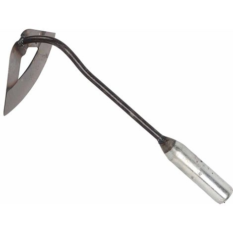 Sarcloir creux en acier inoxydable, outil de jardin pour désherbage, binette à planter légumes, potager, ferme, sarcleuse perforée (1/5)