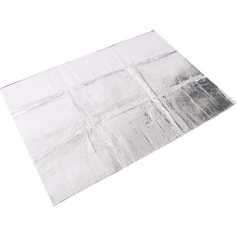 Tapis d'insonorisation moteur voiture universel 4,6x3,3 pi, écran thermique capot 0,2 po, isolation acoustique et thermique (1/5)