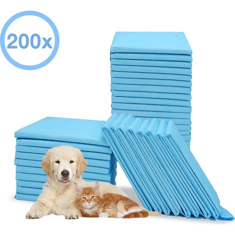Randaco Hunde-Toilettenmatten Trainingunterlage Hunde Welpenunterlage Puppy Hygieneunterlagen Einwegpad 60x60CM - 200X