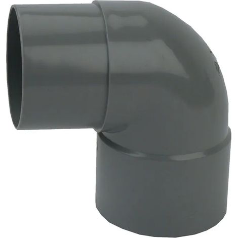 Codo PVC Wavin 3026036 87°30 macho-hembra