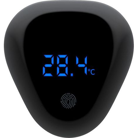 Thermomètre numérique pour aquarium, affichage LED, sans fil, pour terrarium à amphibiens. (1/4)