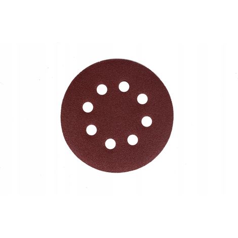 Carta abrasiva per disco P240 da 125 mm, dischi a 8 fori (50/2000) (1/3)