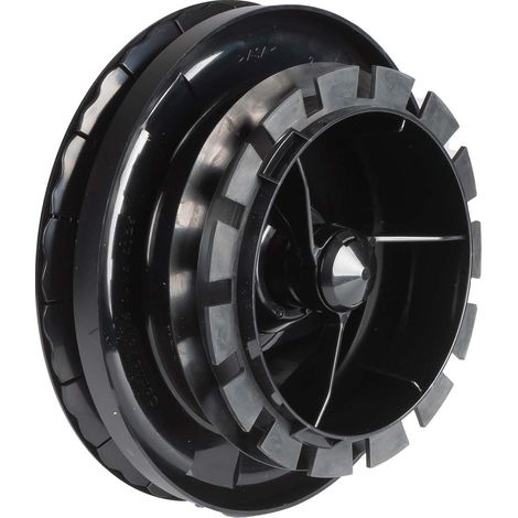 Zehnder ComfoValve Luna S125 Lüftungsgitter schwarz 125 mm