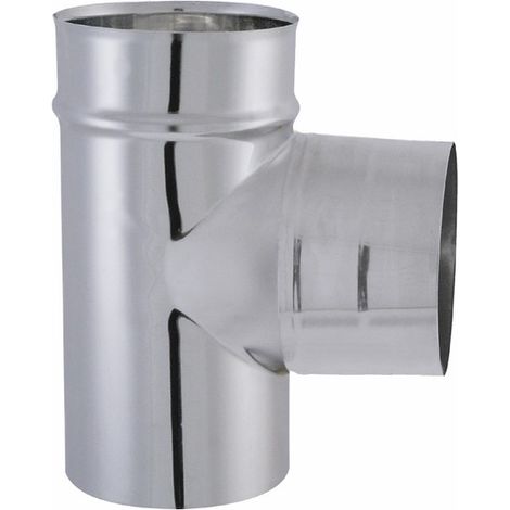 Empalme forma de T a 90° Ø125mm