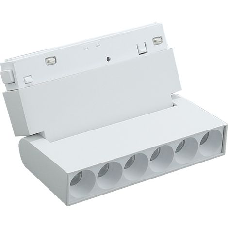 Spot LED Aotrom 6W pour rail magnétique Blanc 48V Série 20mm - DSC 3000K - Ledme - LM3509 (1/3)
