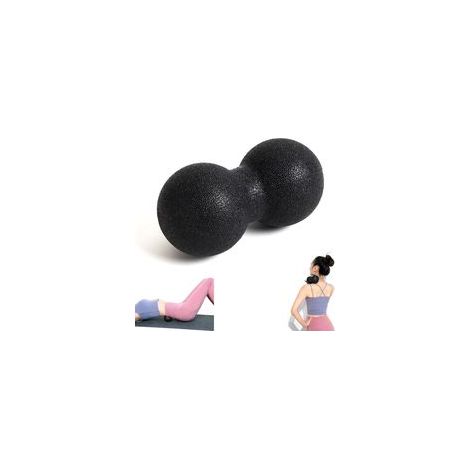 Double Balle De Massage Double Balle De Massage Peut Effectuer L'Entraînement De Bandeau,Soulager La Douleur,Massage Profond Pour Détendre Les Muscles Du Cou Et Du Dos,1 Pièce