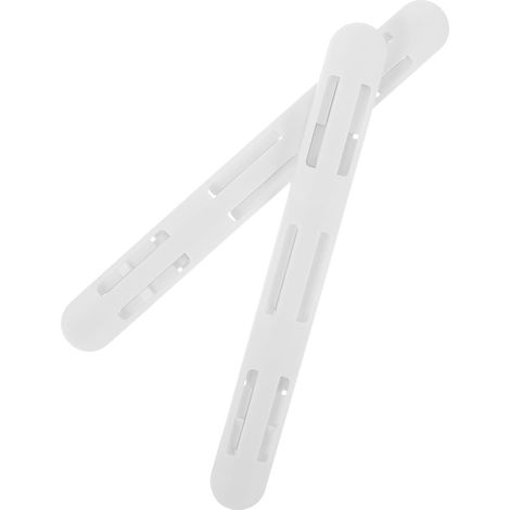 Glissières de Tiroir Multifonction en Plastique 2 Pièces, Rails Coulissants Silencieux, Montage Inférieur Facile à Utiliser, sans Endommager les Armoires (1/5)