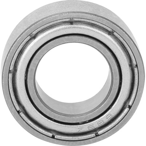 10 roulements à billes à gorge profonde blindés en métal (689-ZZ 9x17x5mm)