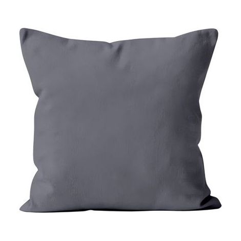 Filiyano – oreiller standard 40x40 cm – Taie d'oreiller standard 40x40 cm ALIX grise, par Soleil d'ocre Gris (1/4)
