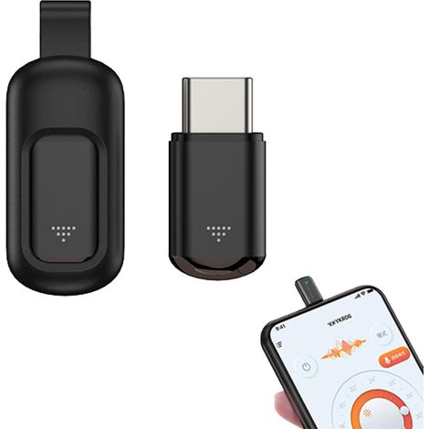 Mini Smartphone IR Remote Controller Adapte, Type C Mini Universal Smart IR Controller pour Climatiseur TV DVD STB (1/3)