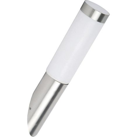 Supporto a parete ABREGO IP44 E27 11W Acciaio inox (1/2)