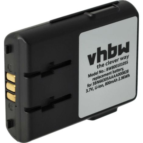 vhbw Battery compatible with T-Systems Octophone Open 400D Wireless Landline Phone (800mAh, 3.7 V, Li-ion)