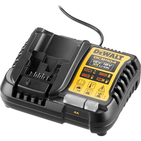 DeWalt DCB1104-GB 12V/18V XR/PowerStack Lithium-Ion 4Ah Charger (1/2)