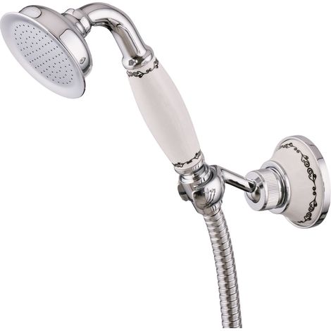 PaulGurkes Nostalgie Brausegarnitur mit Keramik Handbrause (1/5)