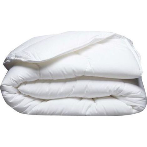 Couette légere anti-acariens - 200 gr/m² - BLANREVE - 260 x 240 cm - Blanc