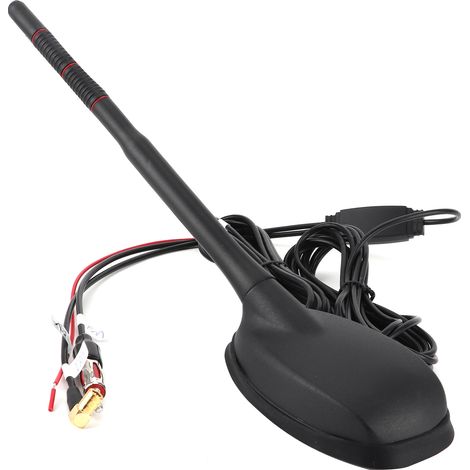 Antenne DAB+GPS+FM pour voiture, active et amplifiée, montage sur toit, étanche à la poussière, universelle (1/5)