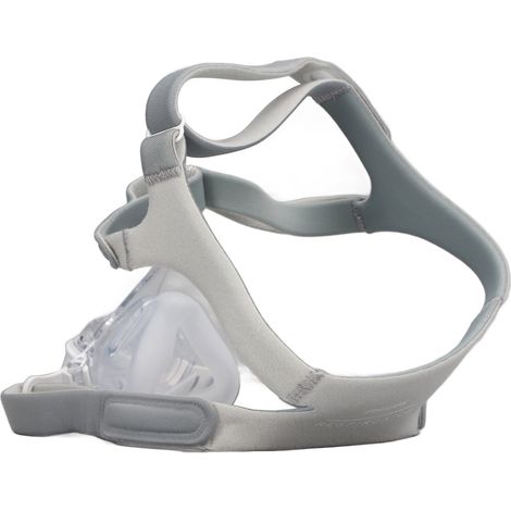 Protège-nez ajustable transparent pour appareil respiratoire, taille L (1.5‑1.9 pouces), étanche et confortable (1/5)