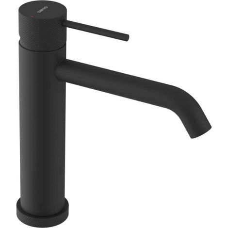 Sapho Ultrasan - Grifo de lavabo, negro mate UT004VB (1/4)