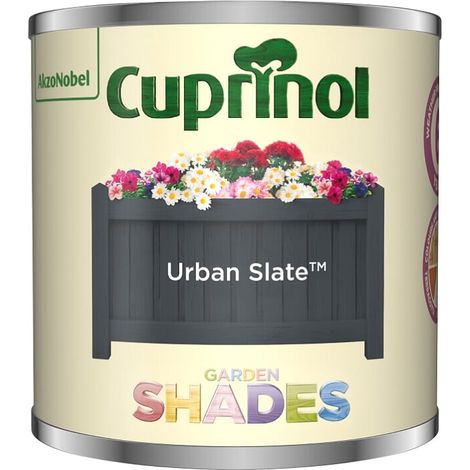 Cuprinol Garden Shades Tester Paint Pot - 125ml - Urban Slate