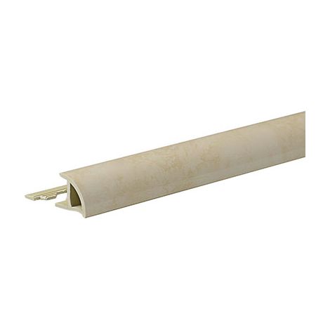 PROFILO JOLLY ECORONDMARM ARCANSAS - PVC MARMO BEIGE CHIARO MM  8X24 H.CM 250- 5 pezzi