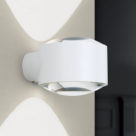 [NEUWERTIG] B-Ware ORION LED Außenwandlampe Wandbeleuchtung Tatra weiß Aluminium 11W IP65 dimmbar (1/2)