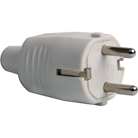 Base de prise mobile en caoutchouc blanc Simon avec TT 10/16A 230V CL507408