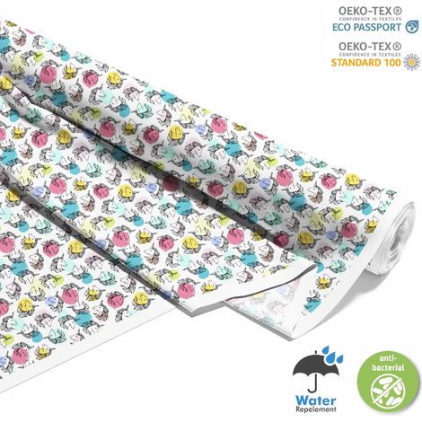 OUTDOOR DEKOSTOFFE OXFORD - Motiv Einhörner