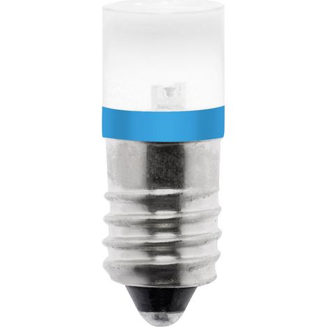 Barthelme 70113614 LED-Signalleuchte Blau   E10 230 V/DC, 230 V/AC