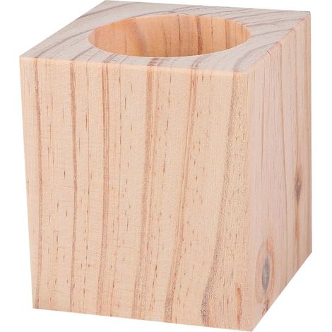 Rehausseurs Robustes de Table de Ronds Bois Massif en Pieds Augmenter Hauteur de 5cm, Accessoires pour Meubles et Tables à Manger (1/5)