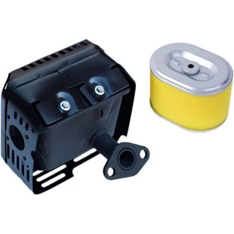 Silencieux d'échappement avec filtre à air pour moteur Honda GX160 5,5 CV GX200 6,5 CV, pompe à eau pour générateur (1/4)
