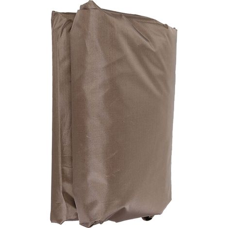 Couverture de protection extérieure carrée, imperméable et anti-poussière pour baignoire thermale. (1/5)