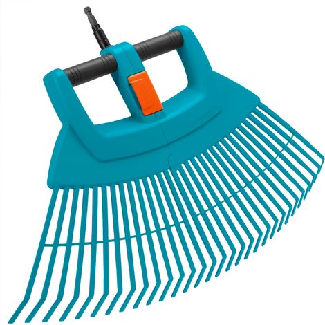 GARDENA Balai à gazon 2 en 1 XXL Combisystem (3107-20).