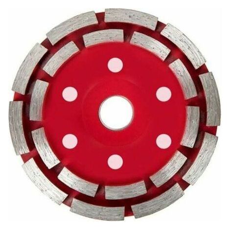 Disque diamanté abrasif de 125 mm pour le ponçage du béton, de la pierre, de la brique, du marbre et du granit - Idéal pour les outils rotatifs Dremel - Quantité : 1 - INHHUB (1/5)