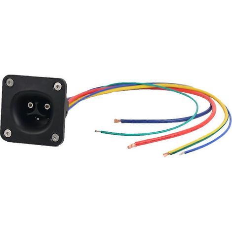 Prise de charge NACS 32A avec connecteur mâle et câble de 0,5 m pour Tesla Model Y, 3, SX et véhicules électriques. (1/5)